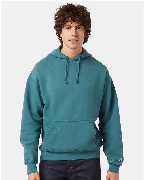 8254 Garment-Dyed Hooded Sweatshirt