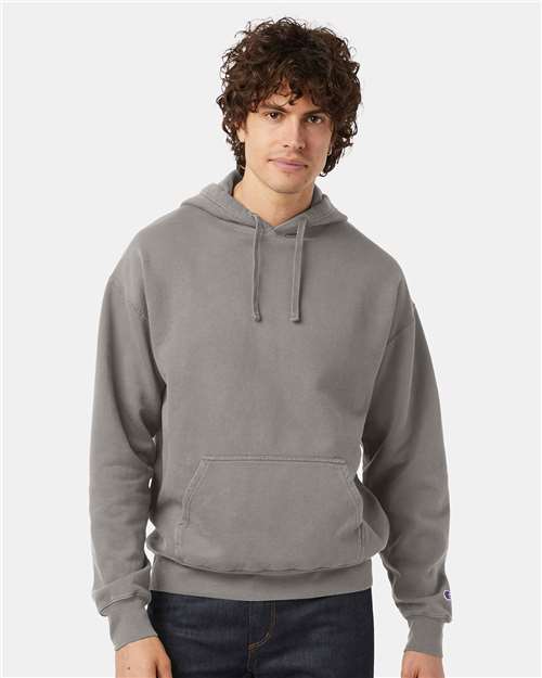8254 Garment-Dyed Hooded Sweatshirt