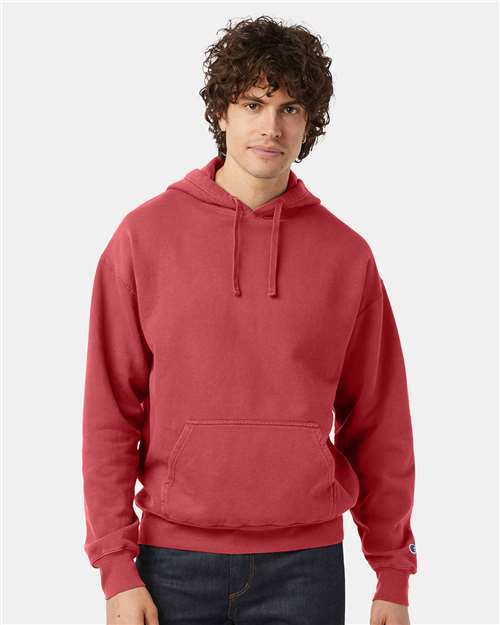 8254 Garment-Dyed Hooded Sweatshirt