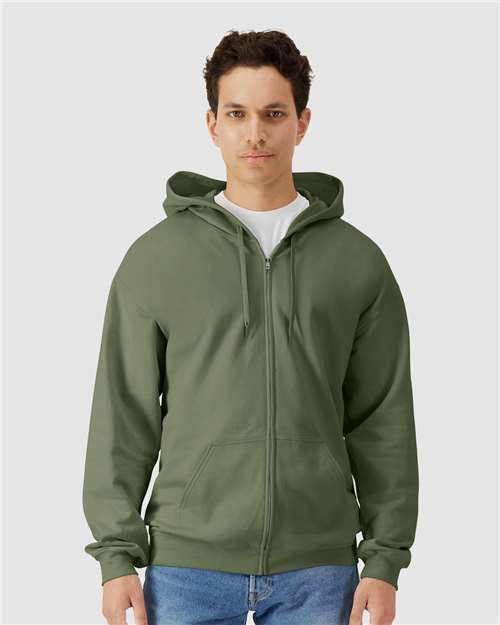 9353 Softstyle® Full-Zip Hooded Sweatshirt