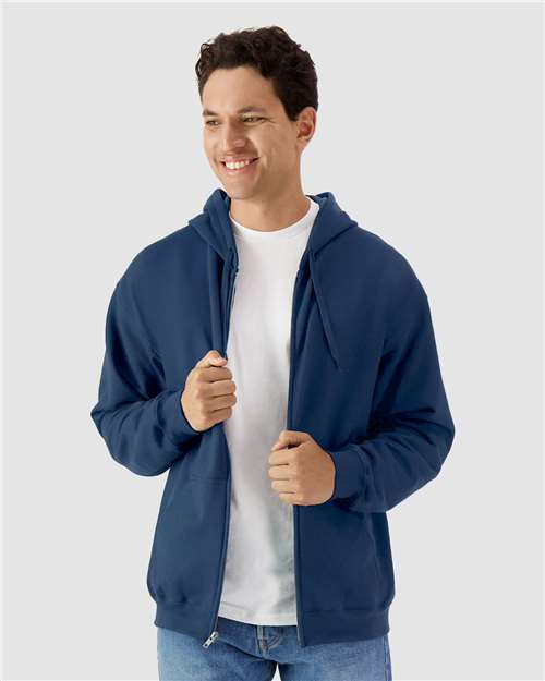 9353 Softstyle® Full-Zip Hooded Sweatshirt