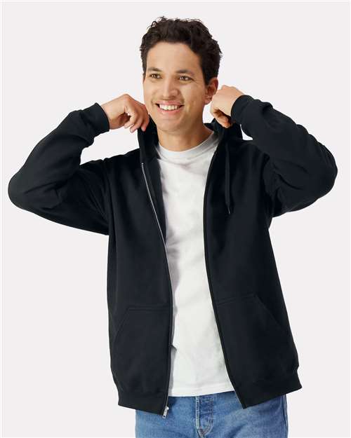 9353 Softstyle® Full-Zip Hooded Sweatshirt