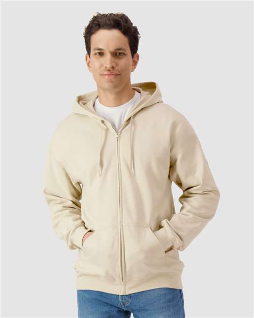 9353 Softstyle® Full-Zip Hooded Sweatshirt