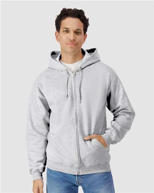 9353 Softstyle® Full-Zip Hooded Sweatshirt