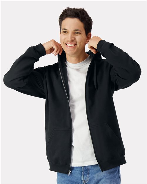 9353 Softstyle® Full-Zip Hooded Sweatshirt