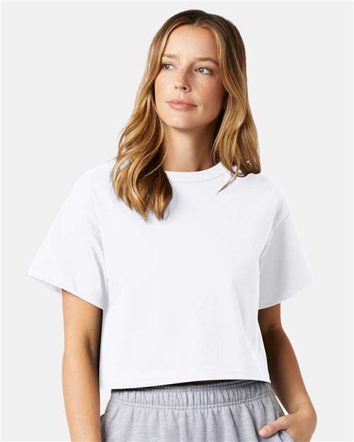9285 Women's Heritage Jersey Crop T-Shirt
