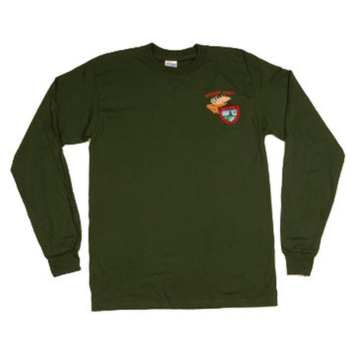 KTP - Long Sleeve Moose Hunt Embroidered Shirt (G240)