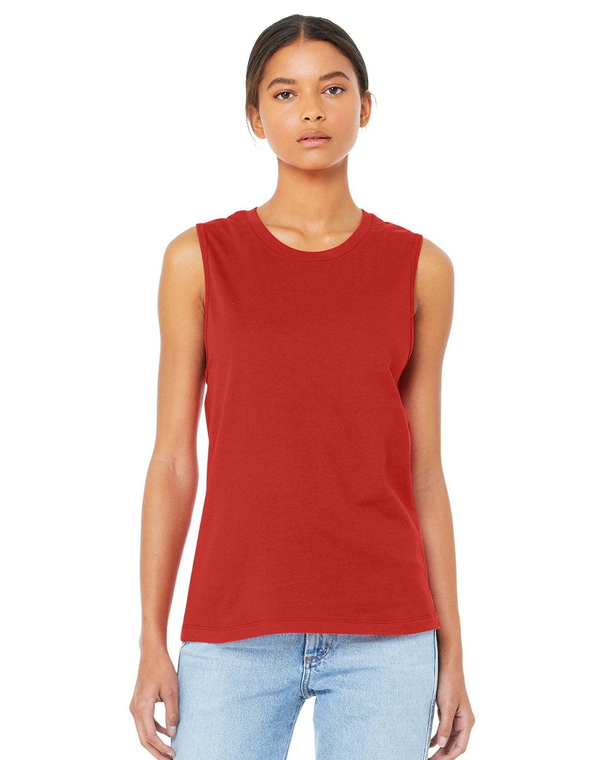 Ladies' Jersey Muscle Tank