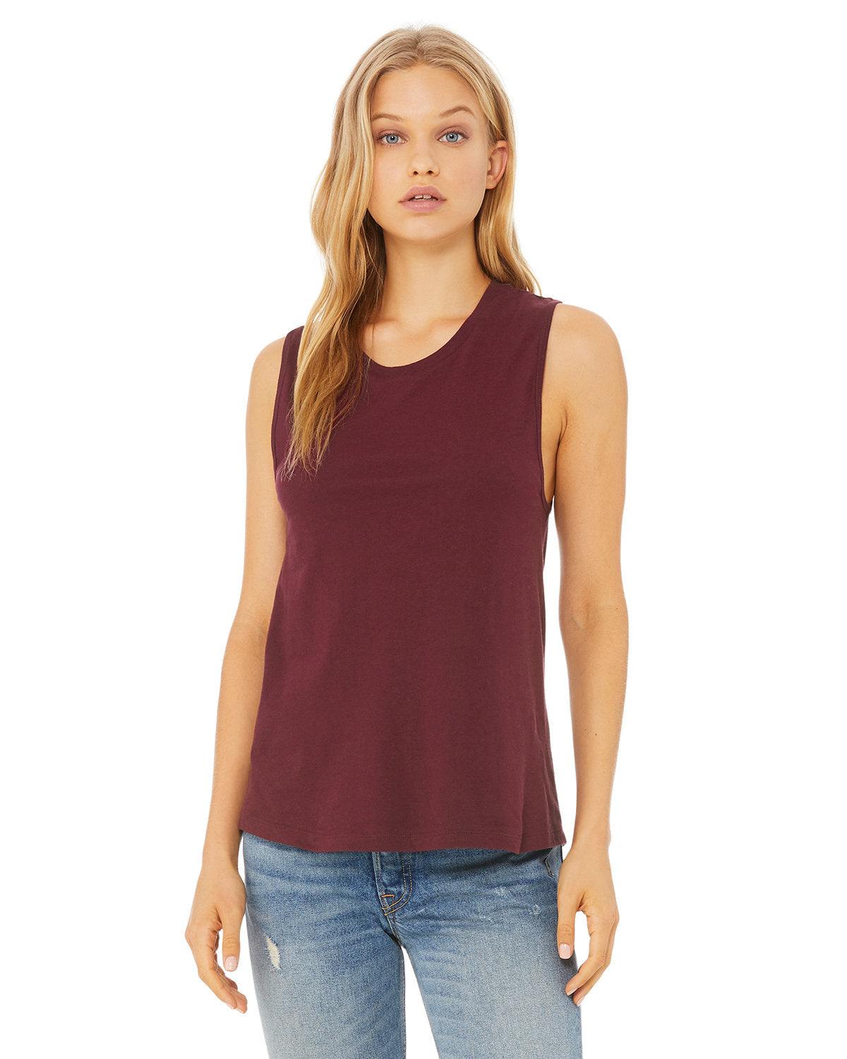 Ladies' Jersey Muscle Tank