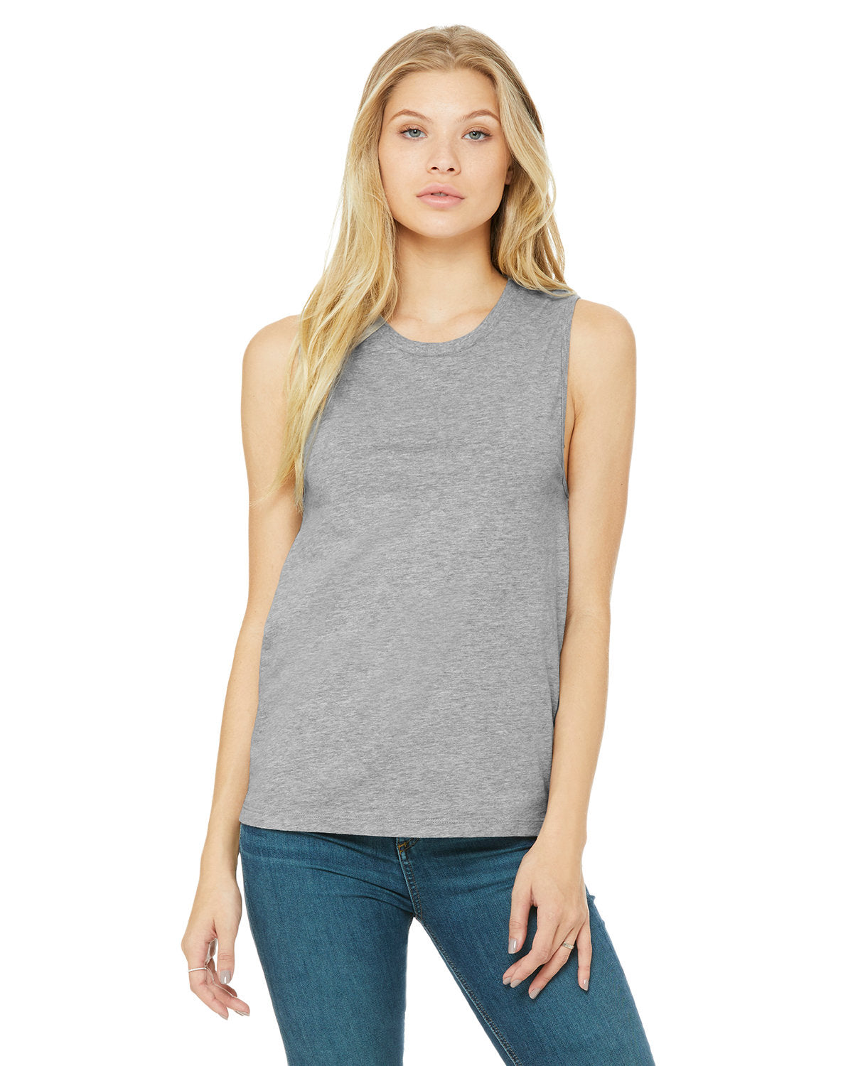 Ladies' Jersey Muscle Tank