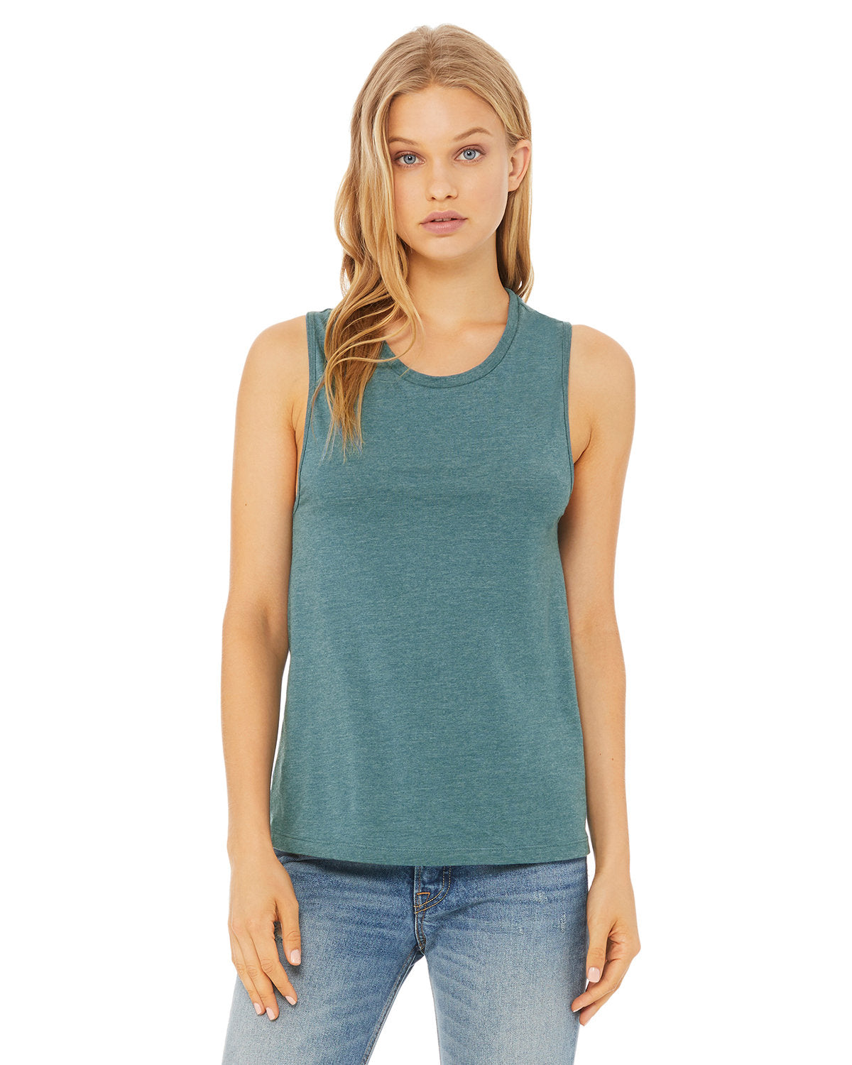 Ladies' Jersey Muscle Tank