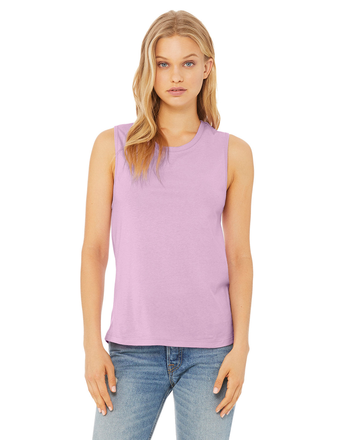 Ladies' Jersey Muscle Tank