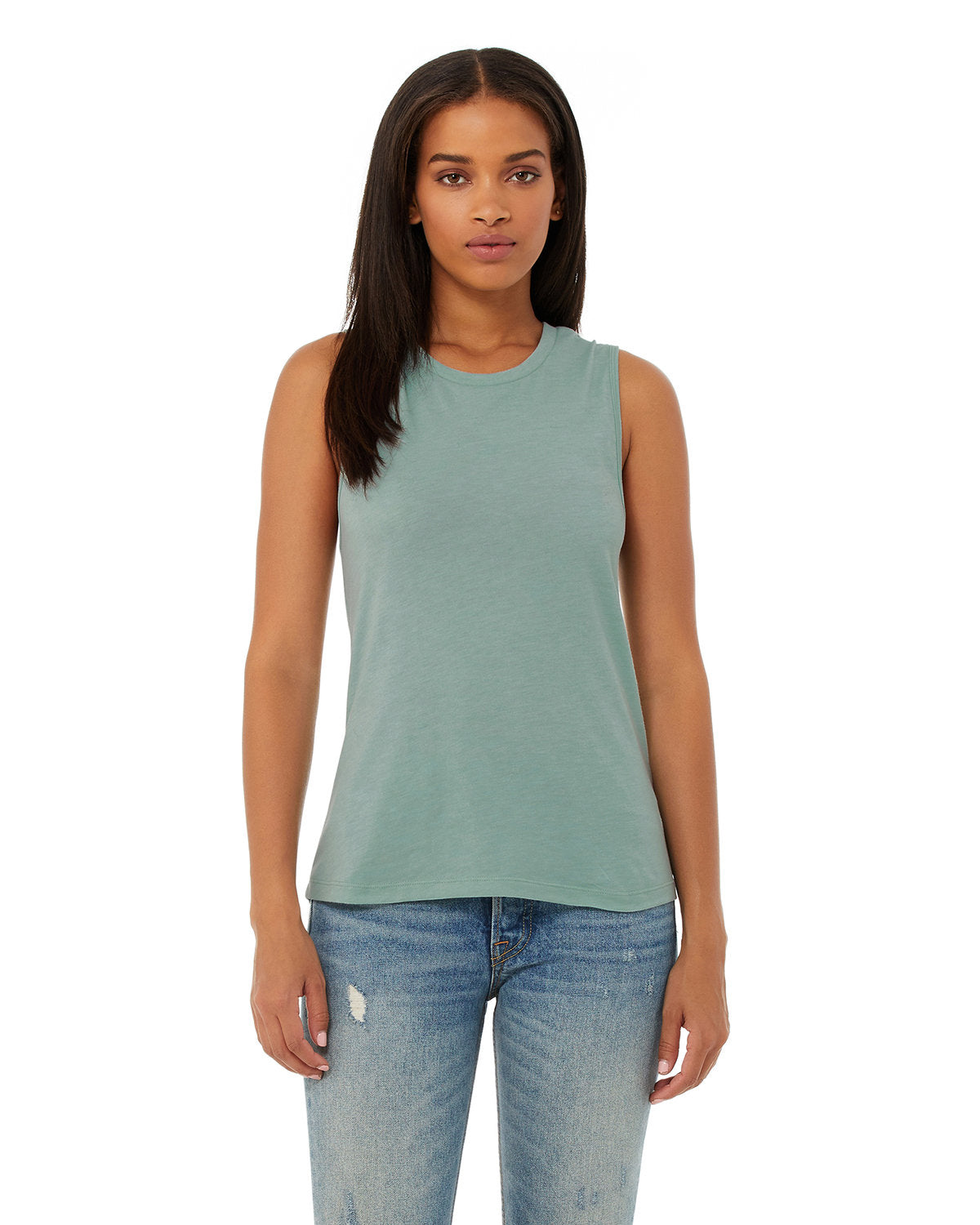 Ladies' Jersey Muscle Tank