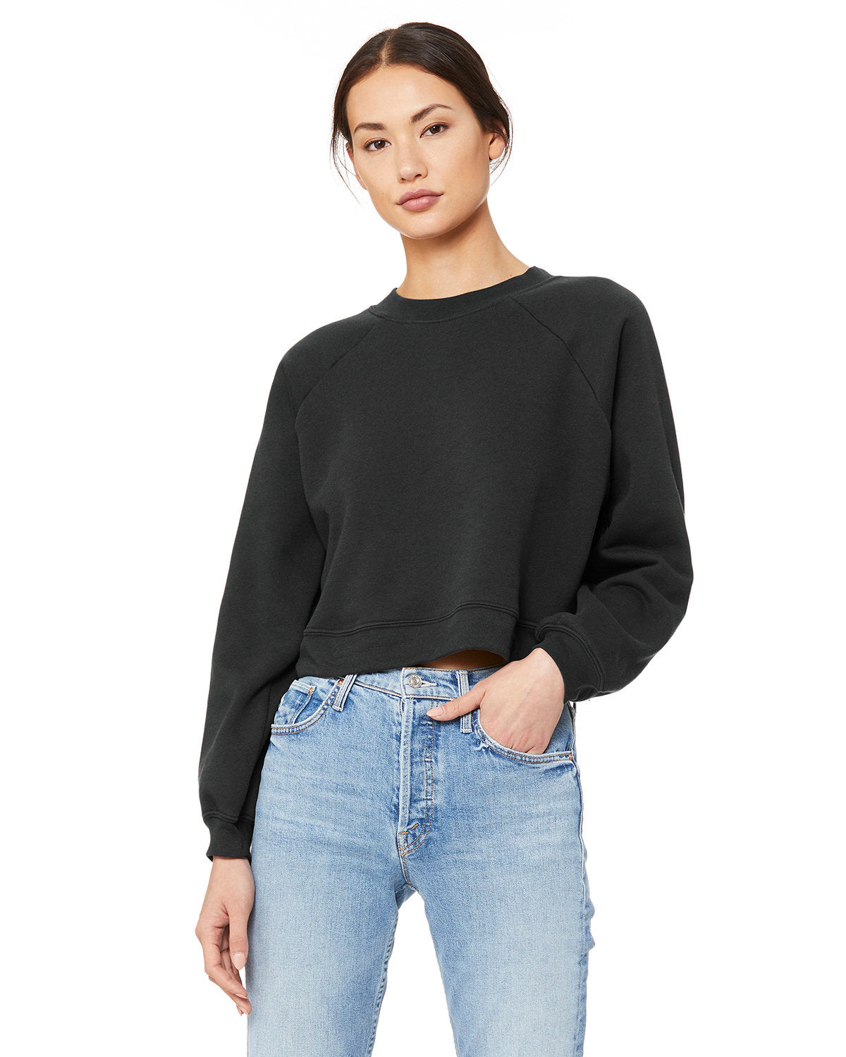 Ladies' Raglan Pullover Fleece