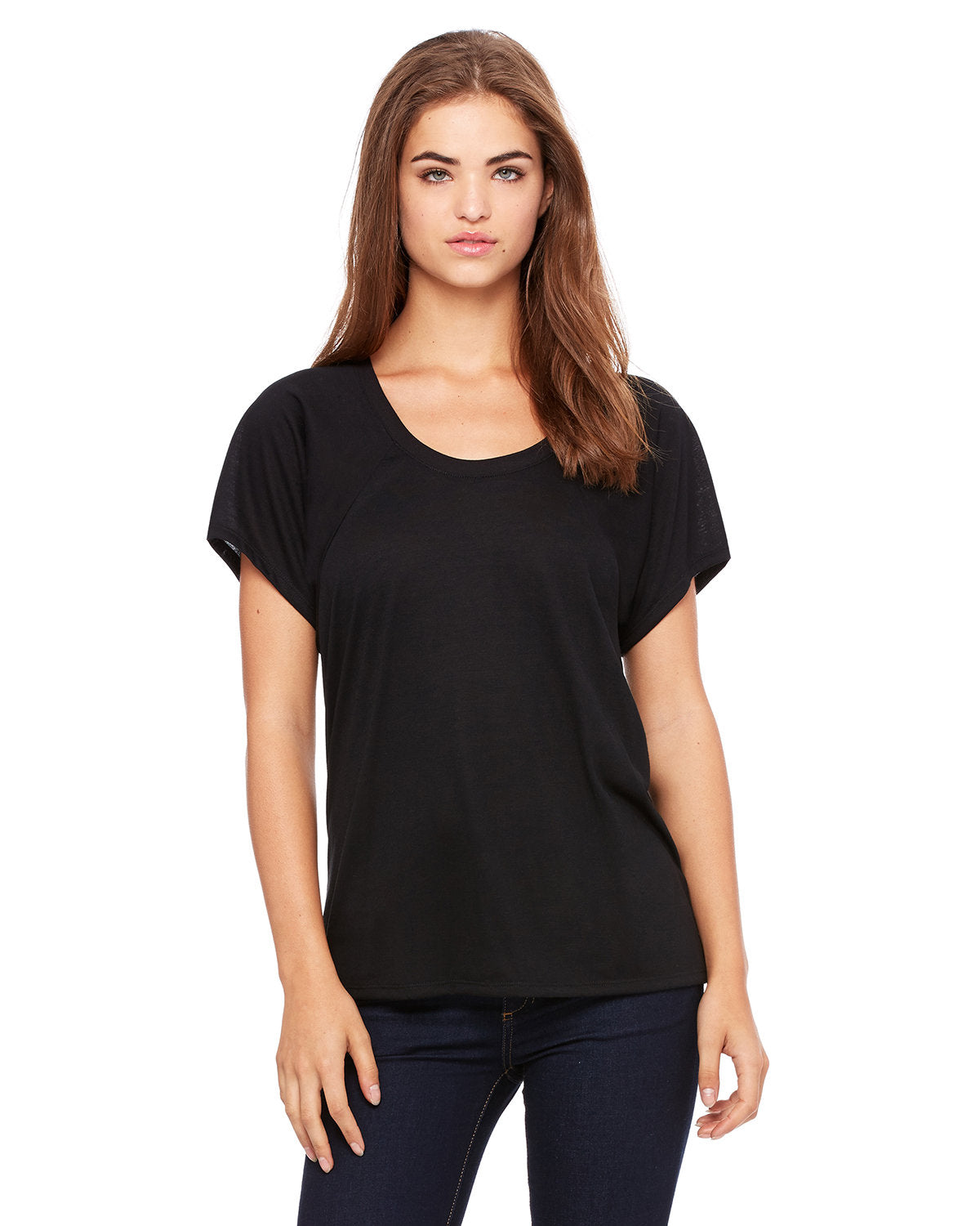 Ladies' Flowy Raglan T-Shirt
