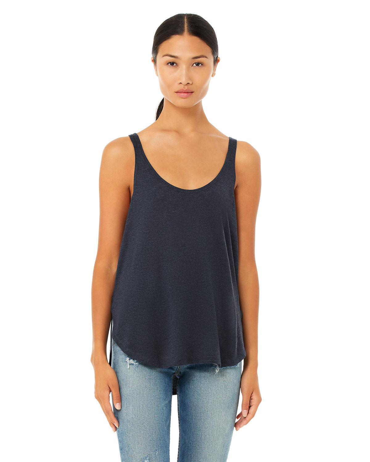 Ladies' Flowy Side Slit Tank