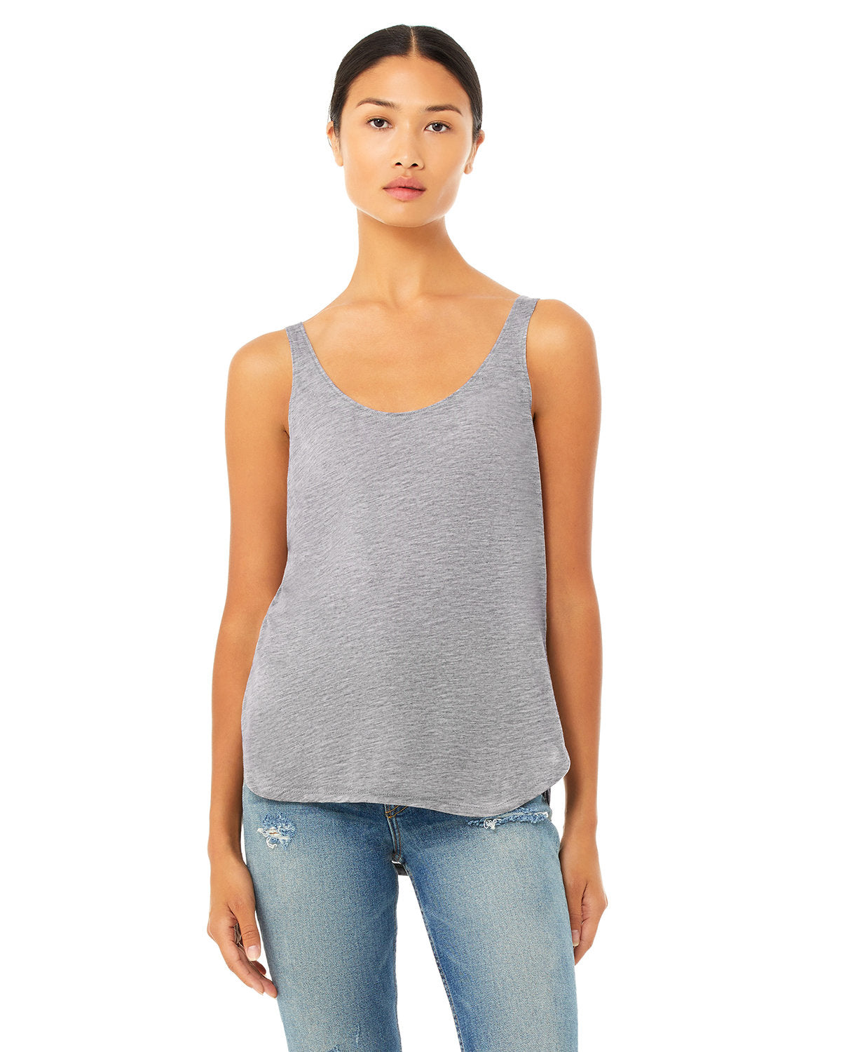 Ladies' Flowy Side Slit Tank