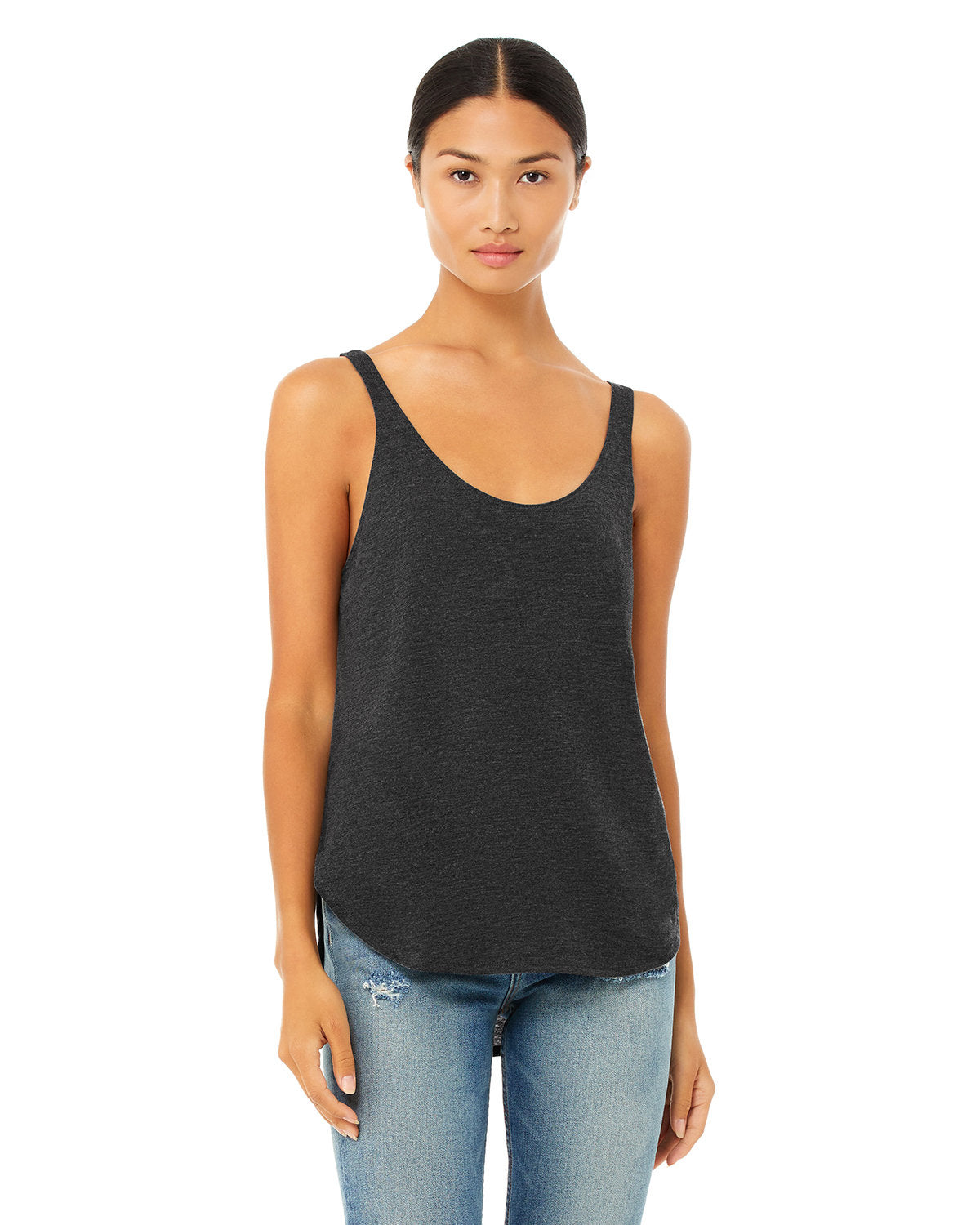 Ladies' Flowy Side Slit Tank