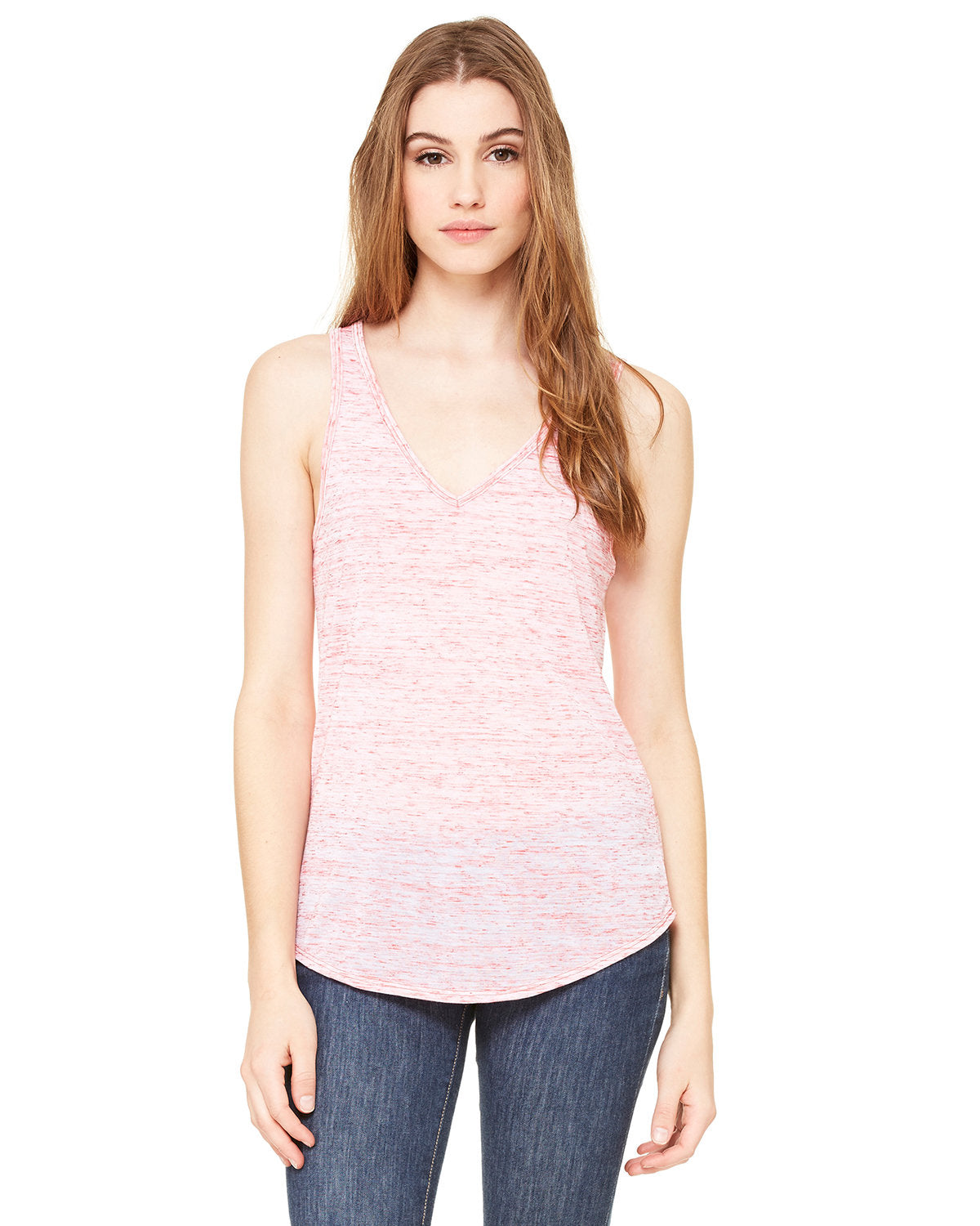 Ladies' Flowy V-Neck Tank