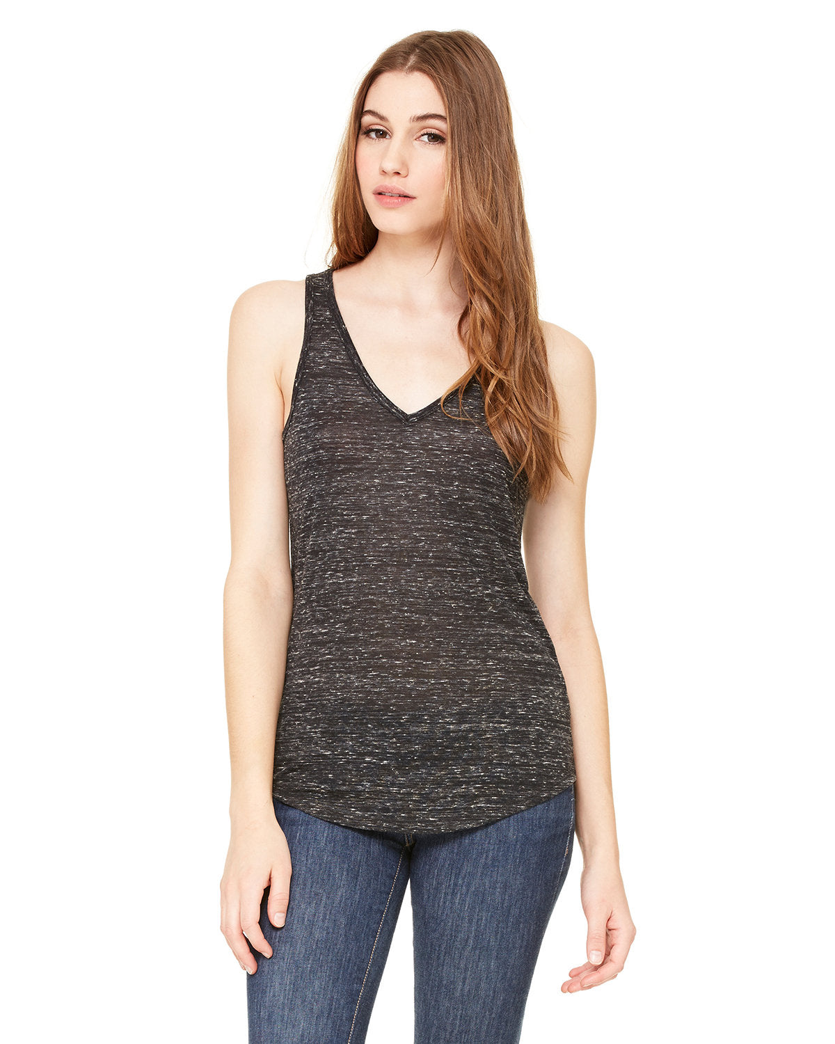 Ladies' Flowy V-Neck Tank