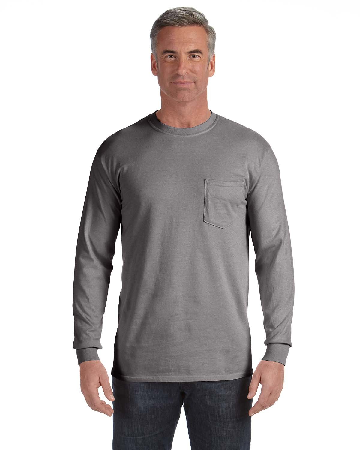 Adult Heavyweight RS Long-Sleeve Pocket T-Shirt