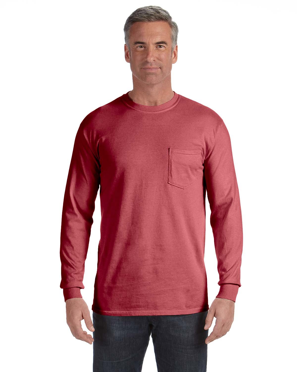 Adult Heavyweight RS Long-Sleeve Pocket T-Shirt