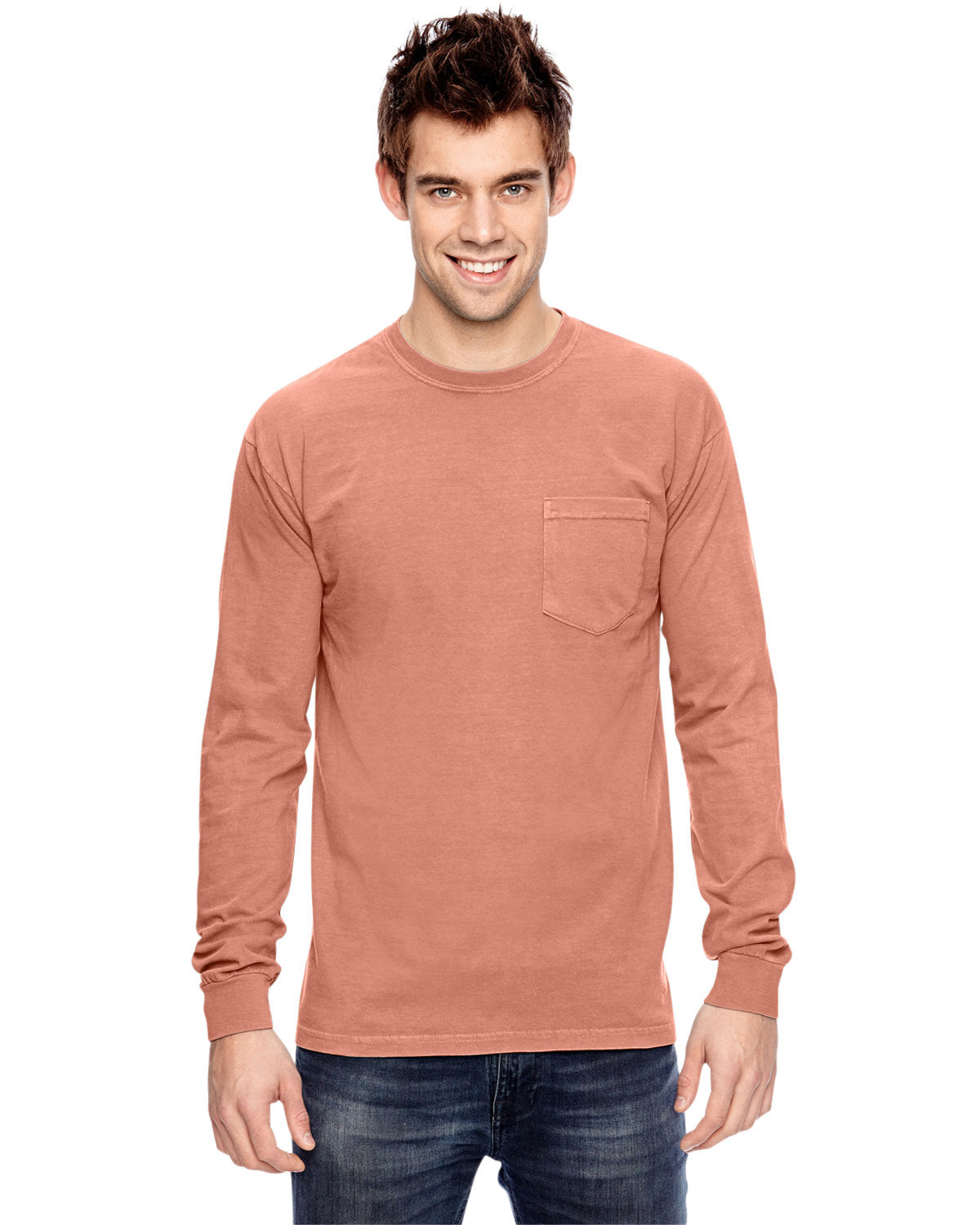 Adult Heavyweight RS Long-Sleeve Pocket T-Shirt
