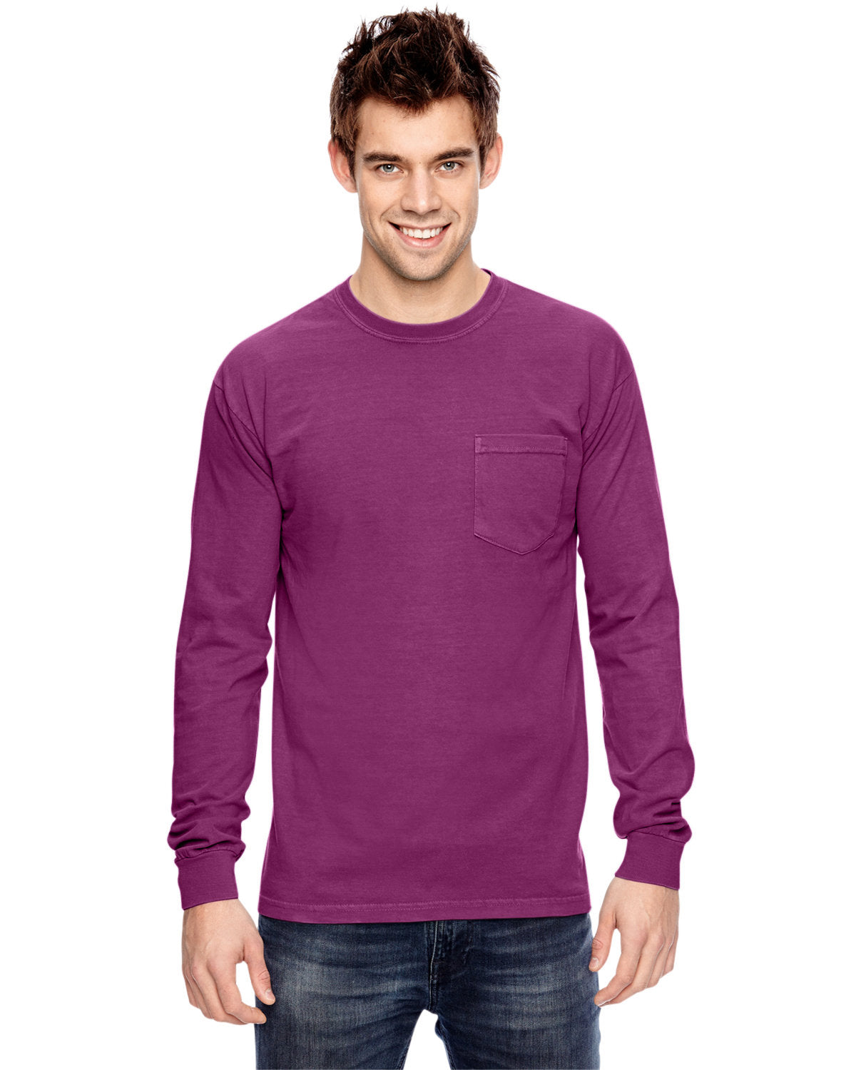 Adult Heavyweight RS Long-Sleeve Pocket T-Shirt