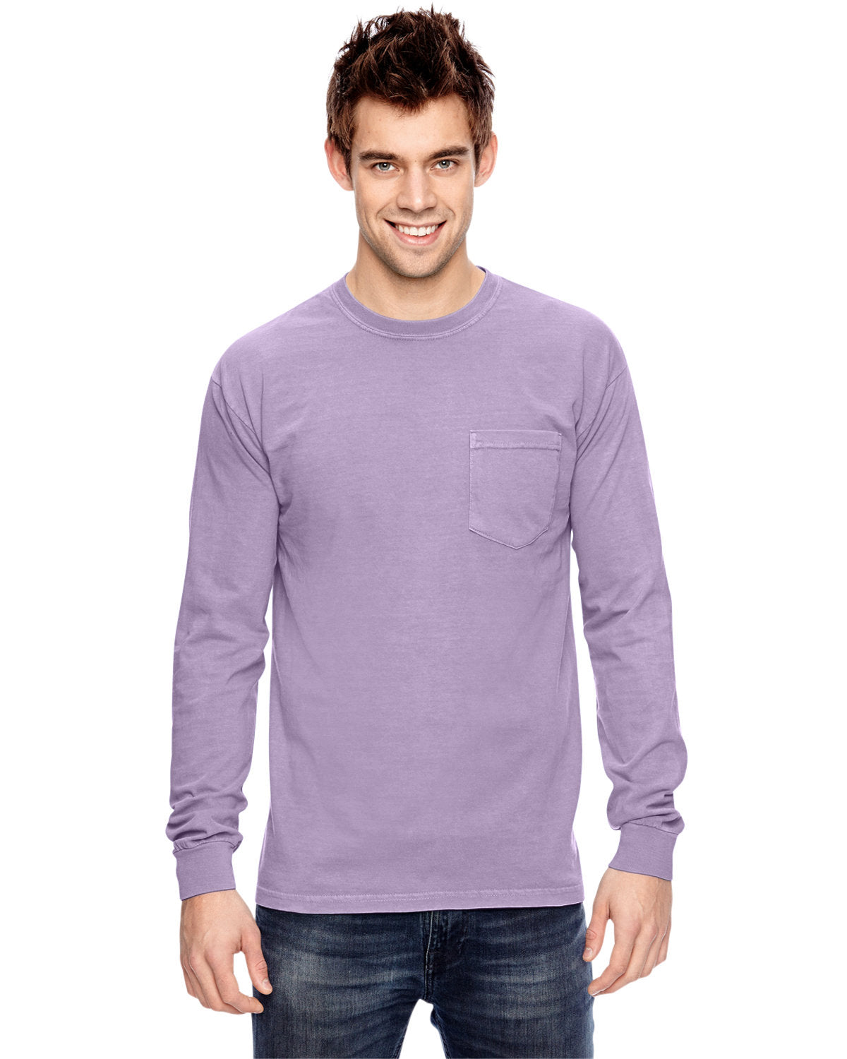 Adult Heavyweight RS Long-Sleeve Pocket T-Shirt