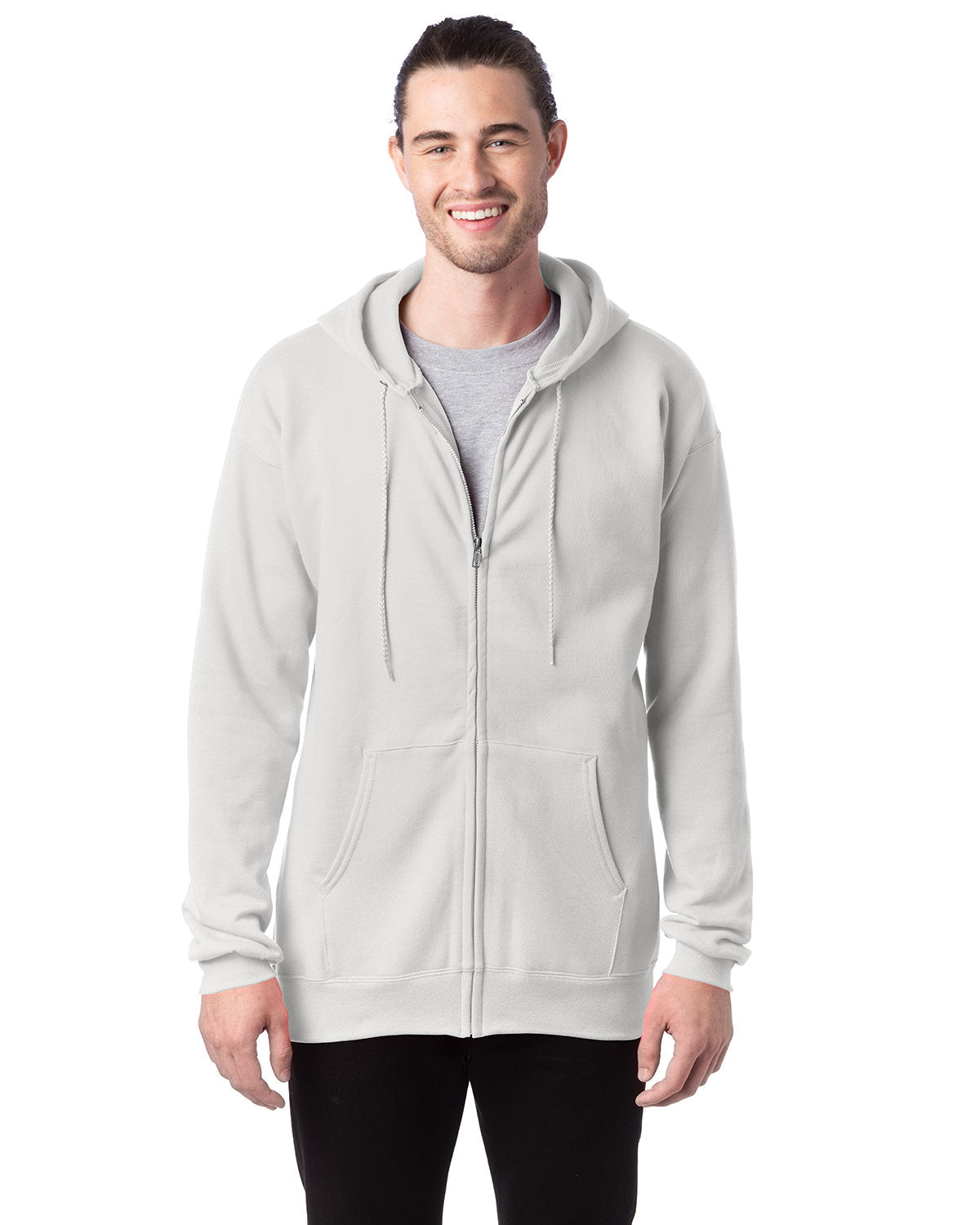 Adult Ultimate Cotton® Full-Zip Hooded Sweatshirt