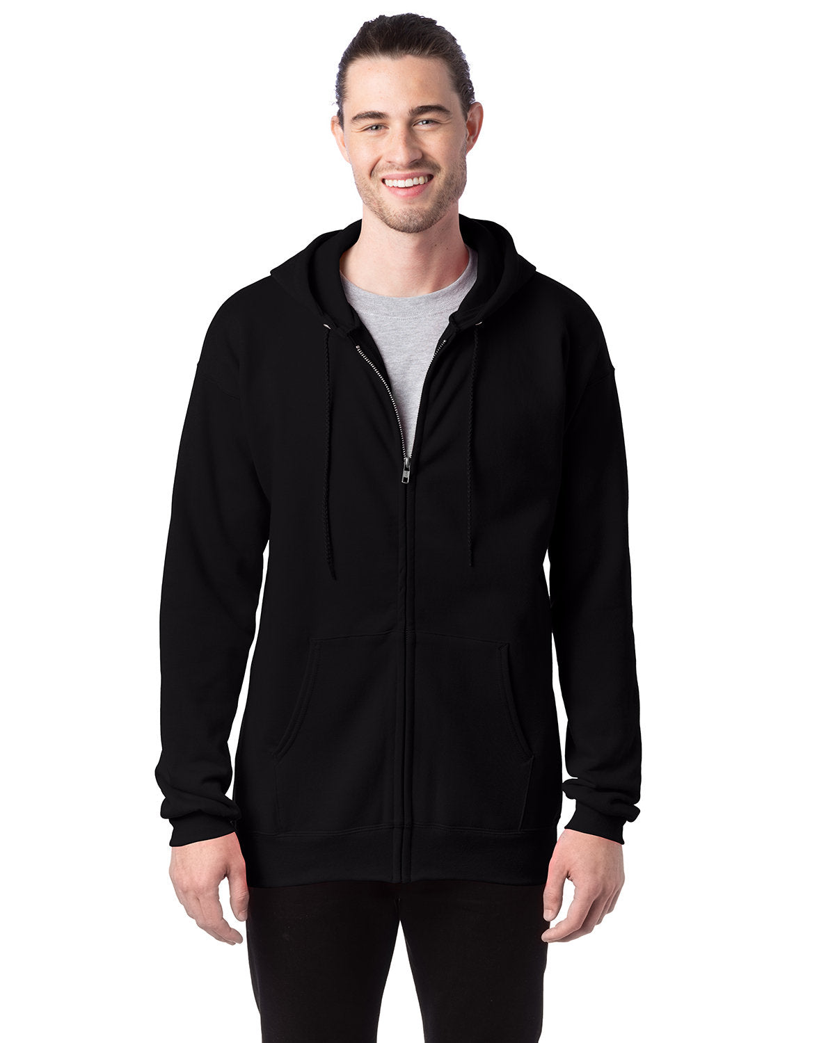Adult Ultimate Cotton® Full-Zip Hooded Sweatshirt