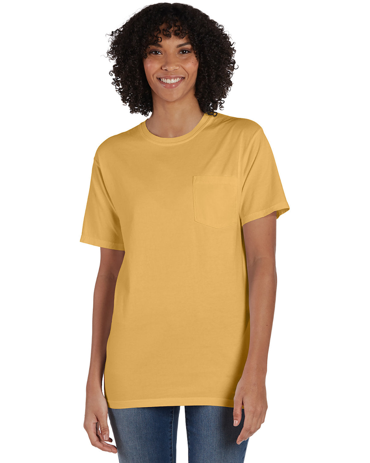 Unisex Garment-Dyed T-Shirt with Pocket