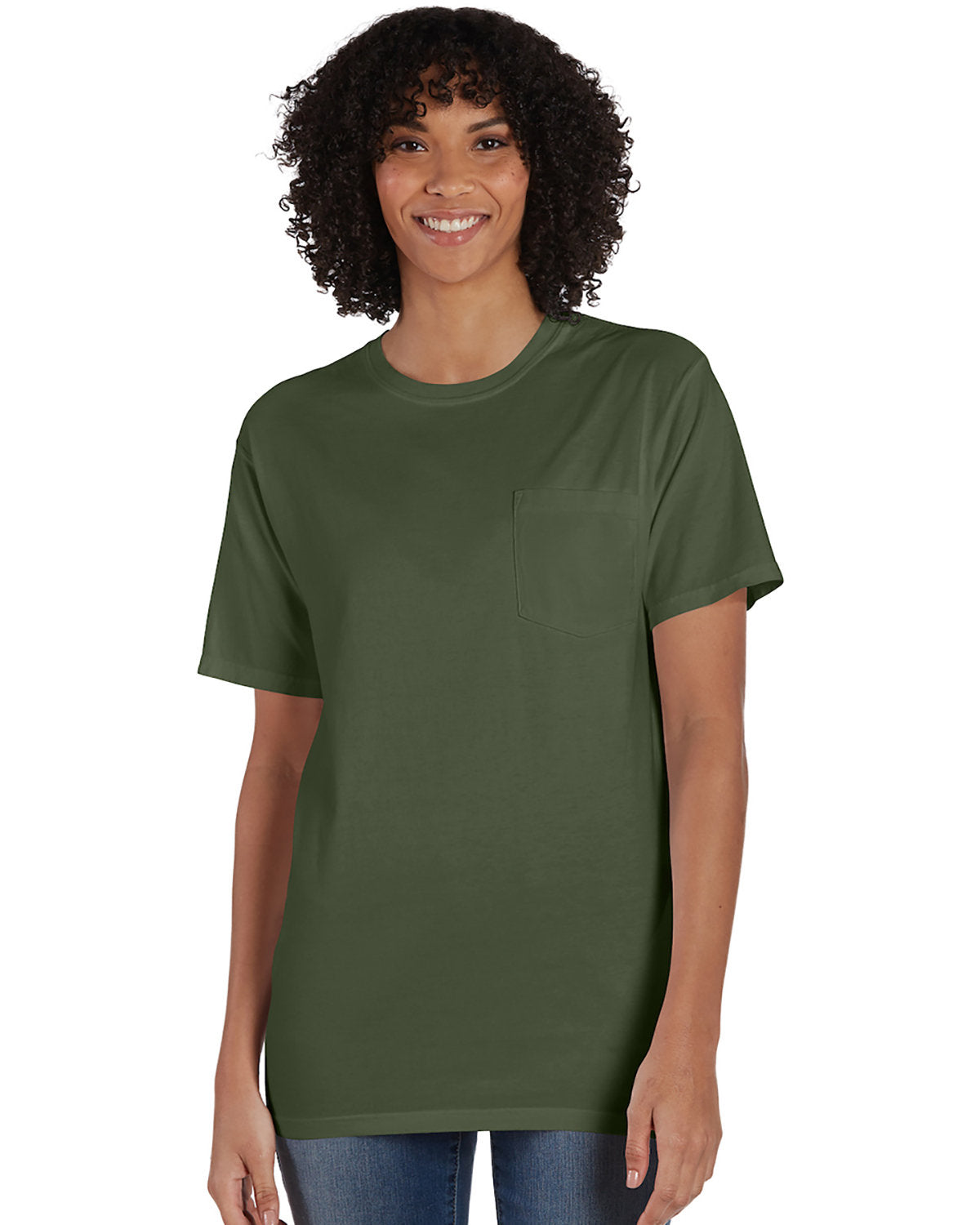 Unisex Garment-Dyed T-Shirt with Pocket
