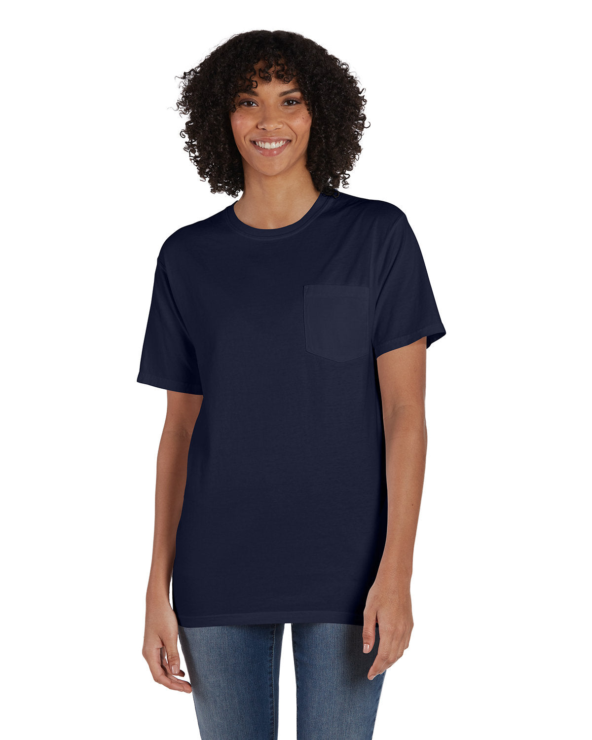 Unisex Garment-Dyed T-Shirt with Pocket