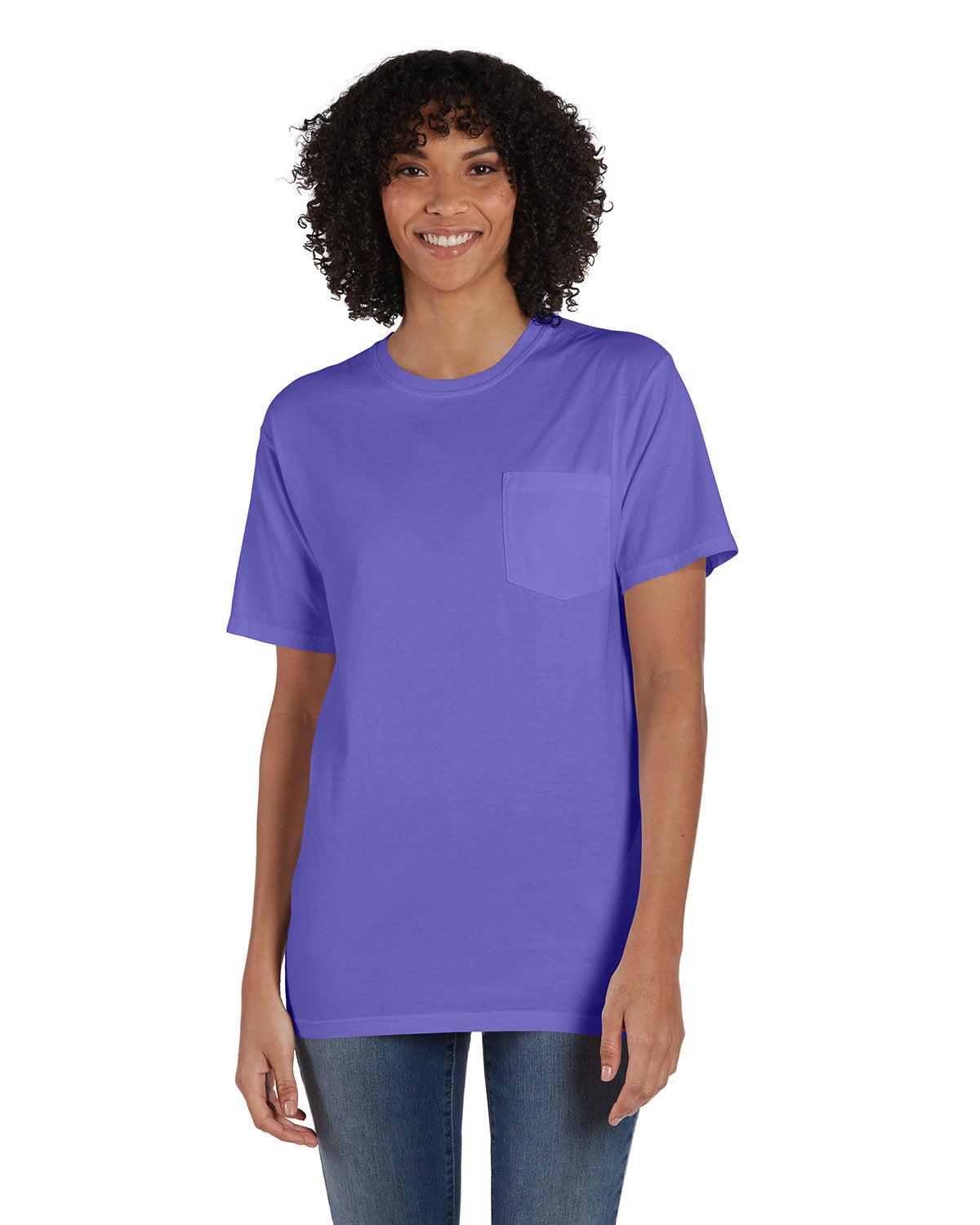 Unisex Garment-Dyed T-Shirt with Pocket