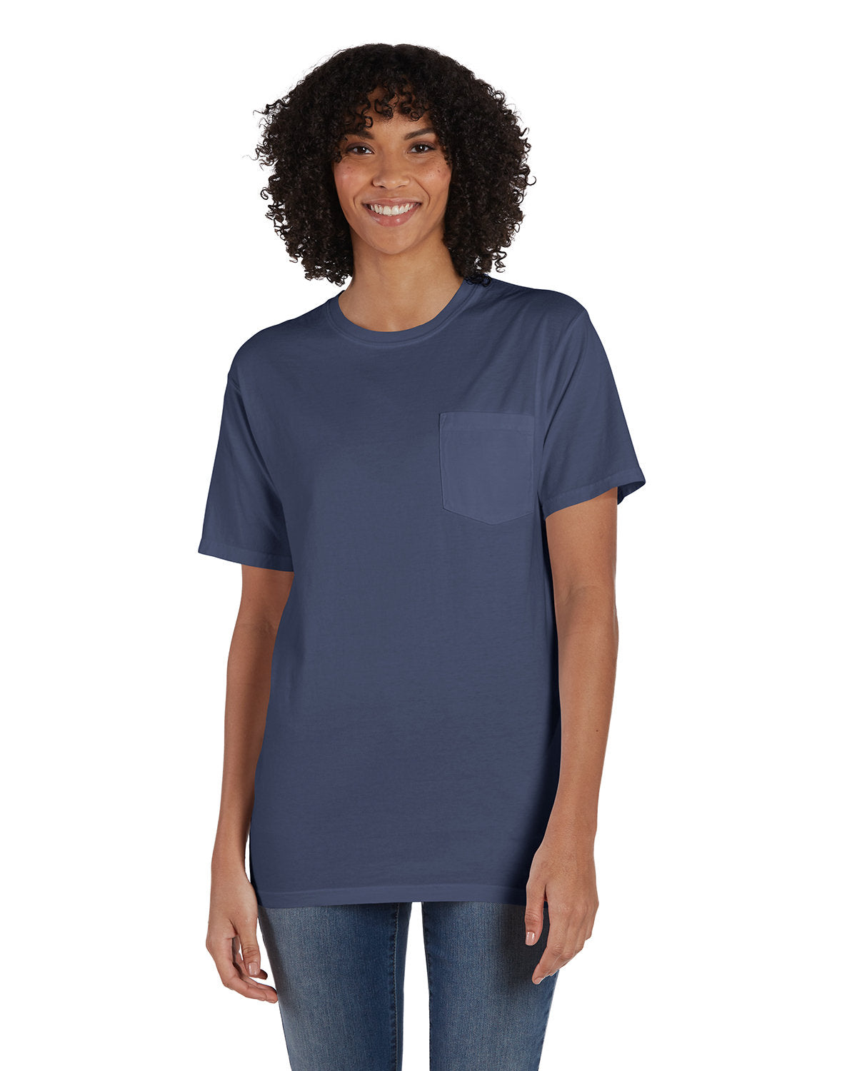 Unisex Garment-Dyed T-Shirt with Pocket