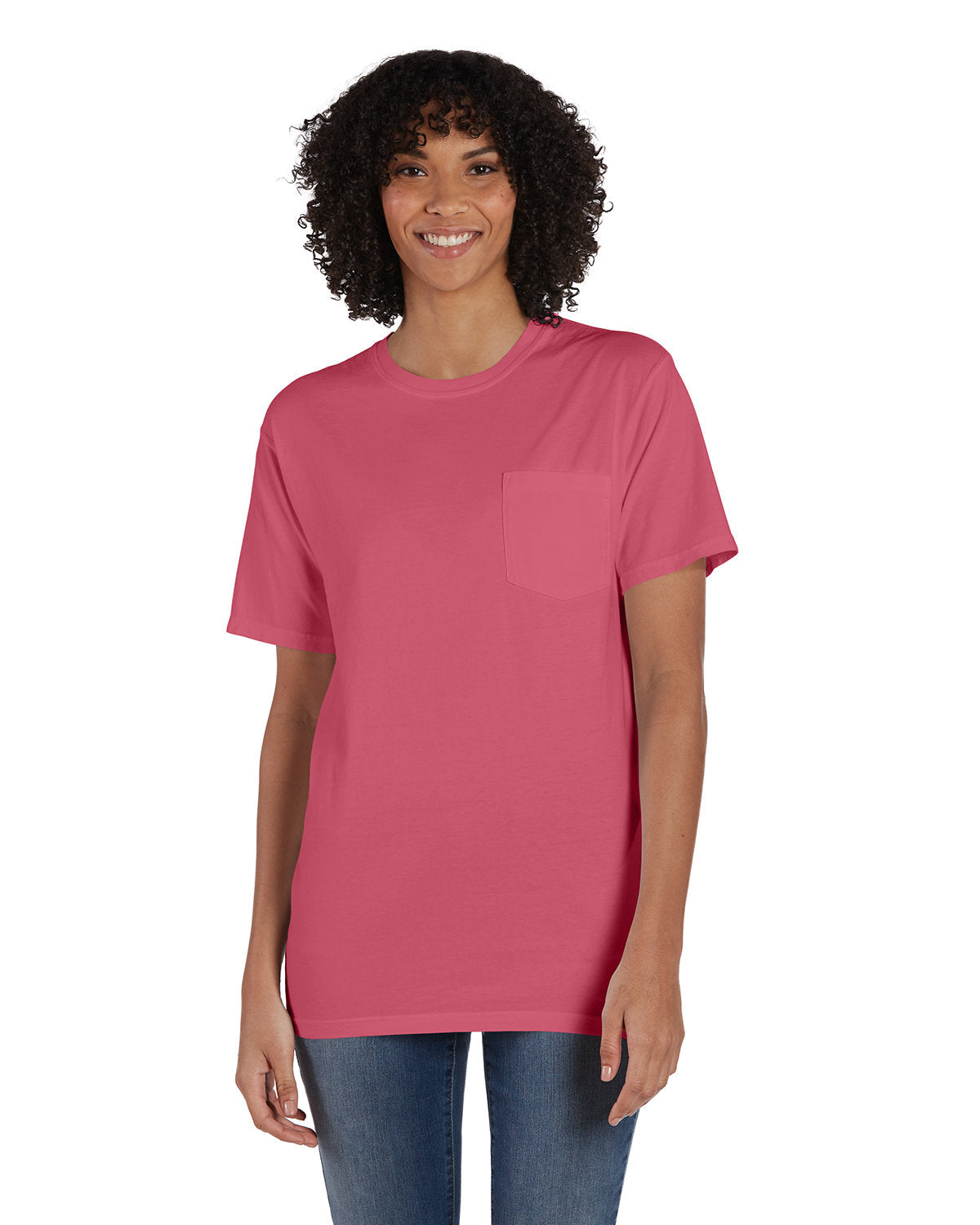 Unisex Garment-Dyed T-Shirt with Pocket
