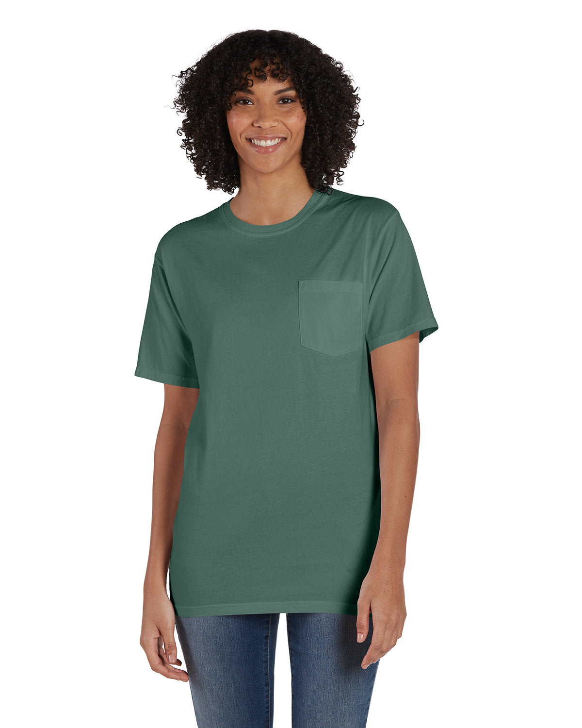 Unisex Garment-Dyed T-Shirt with Pocket