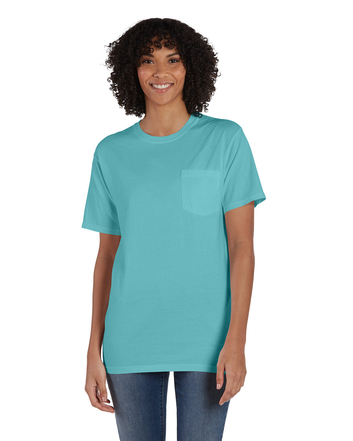 Unisex Garment-Dyed T-Shirt with Pocket