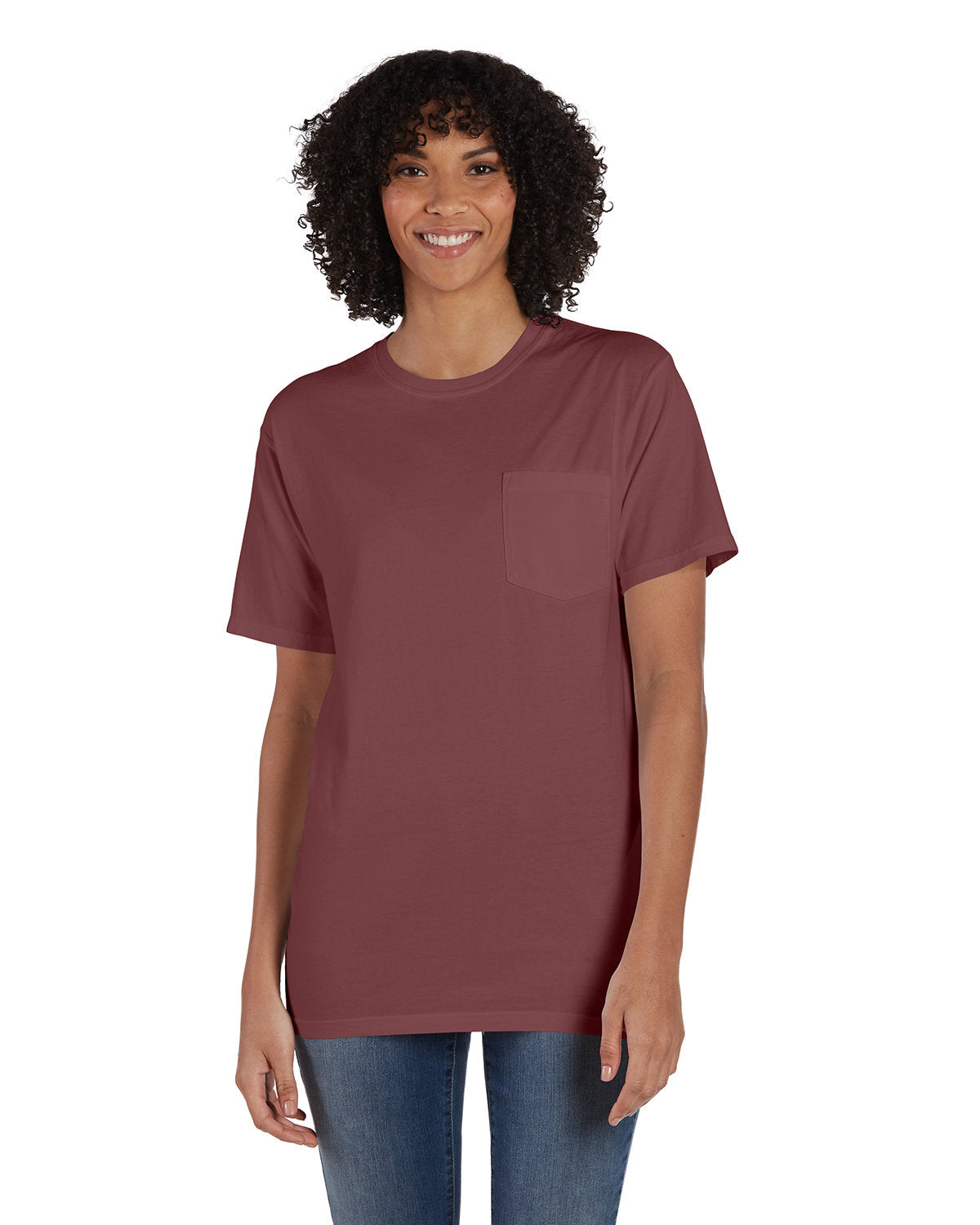 Unisex Garment-Dyed T-Shirt with Pocket