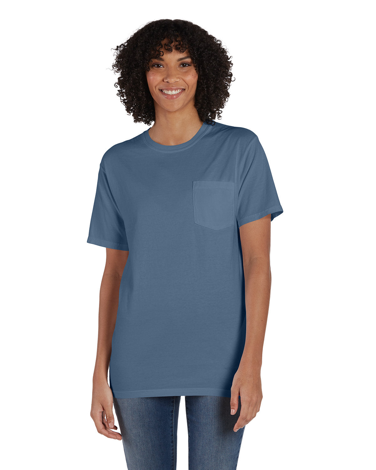 Unisex Garment-Dyed T-Shirt with Pocket