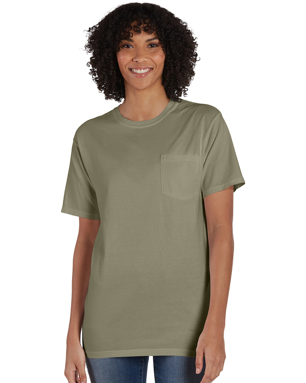 Unisex Garment-Dyed T-Shirt with Pocket