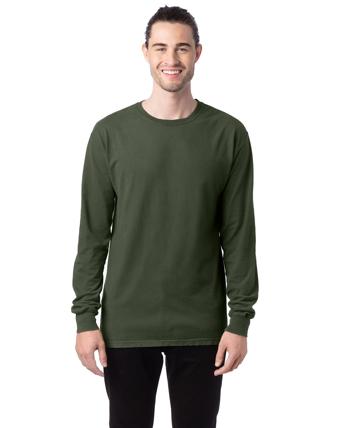 Unisex Garment-Dyed Long-Sleeve T-Shirt