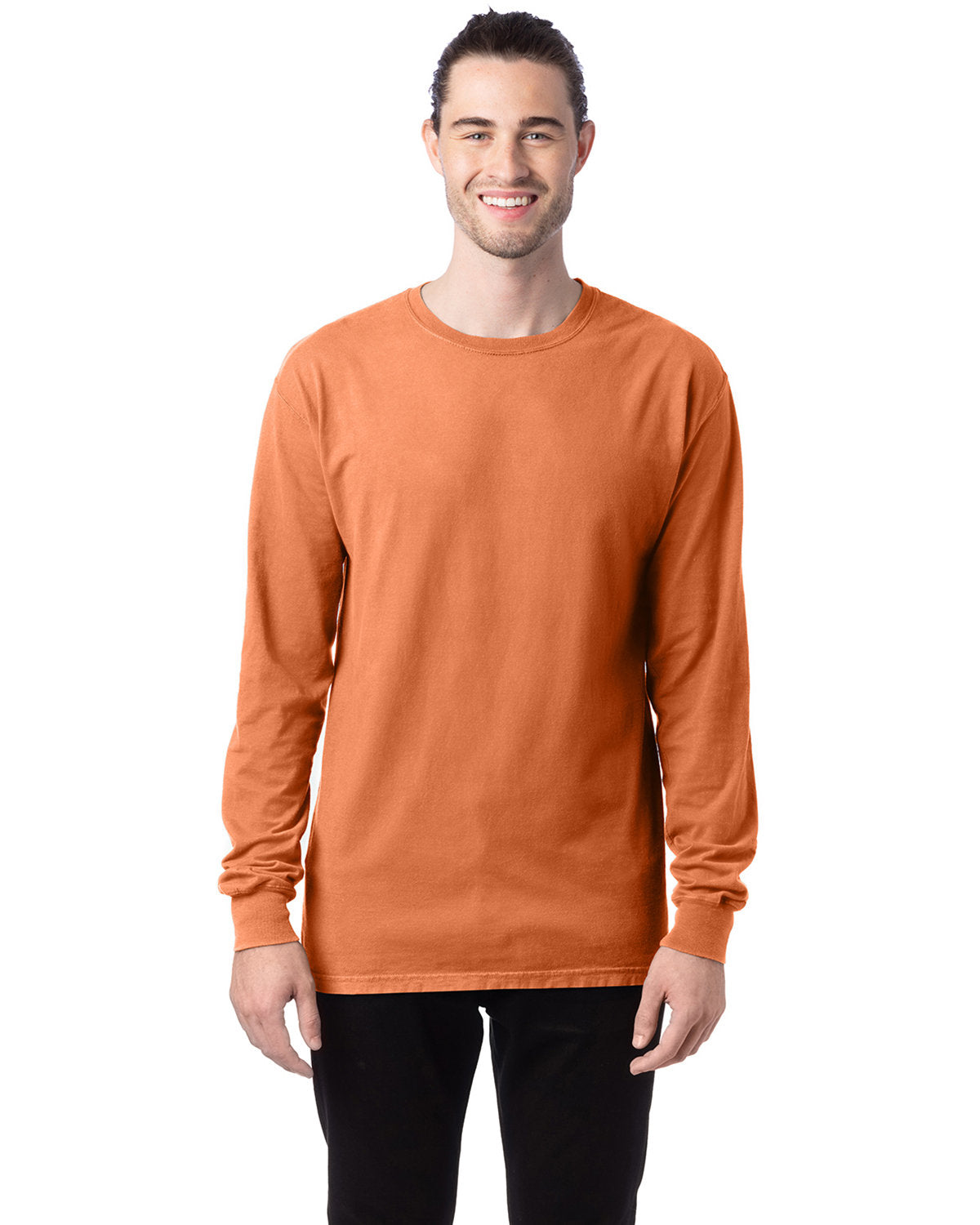 Unisex Garment-Dyed Long-Sleeve T-Shirt