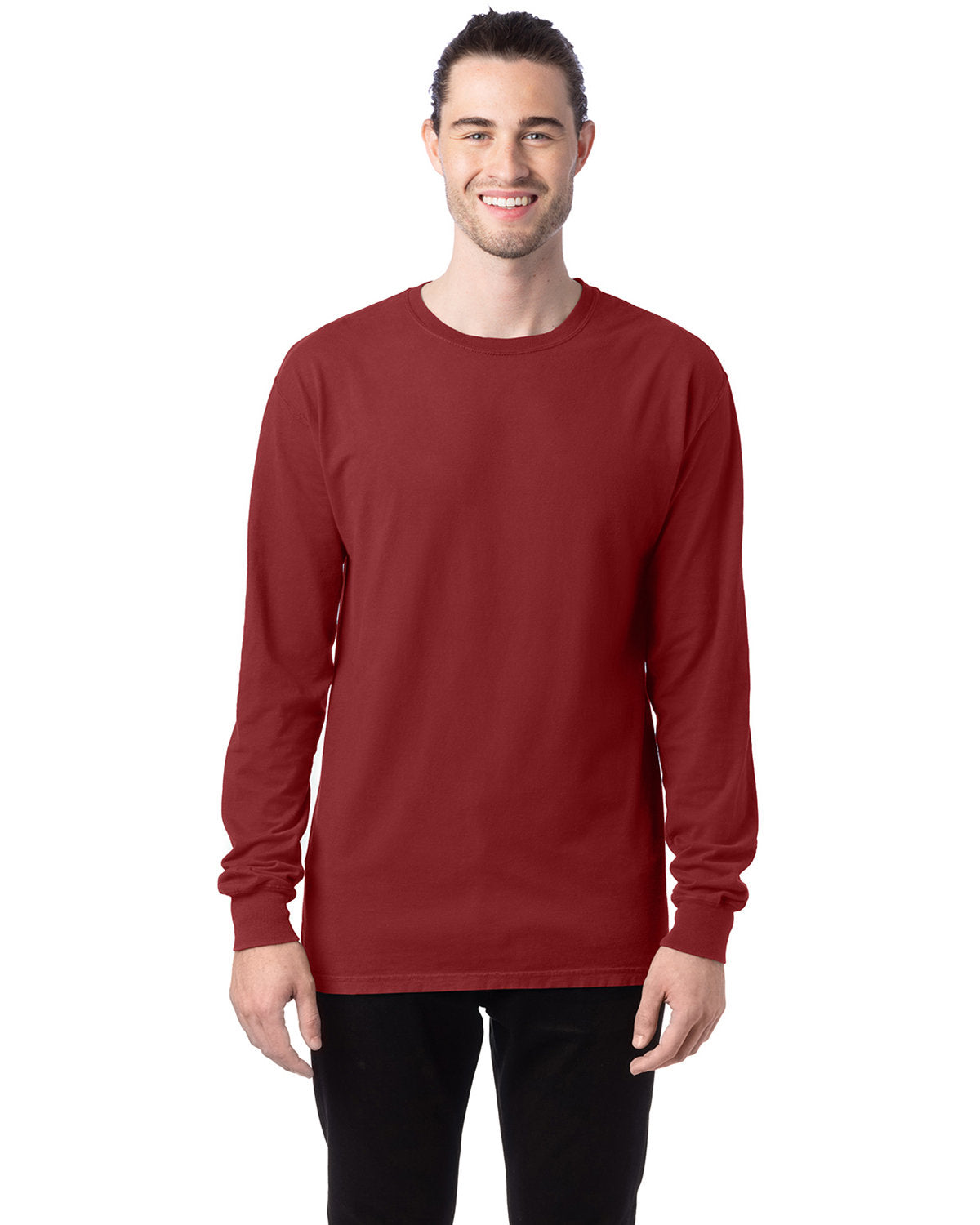 Unisex Garment-Dyed Long-Sleeve T-Shirt