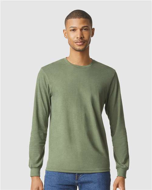11669 Softstyle® CVC Long Sleeve T-Shirt