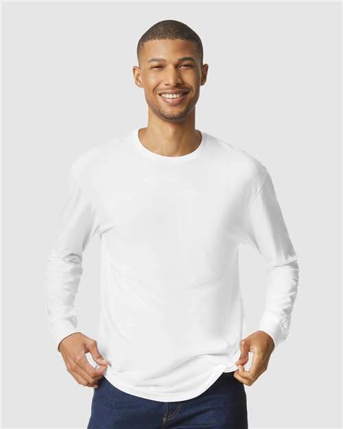11669 Softstyle® CVC Long Sleeve T-Shirt