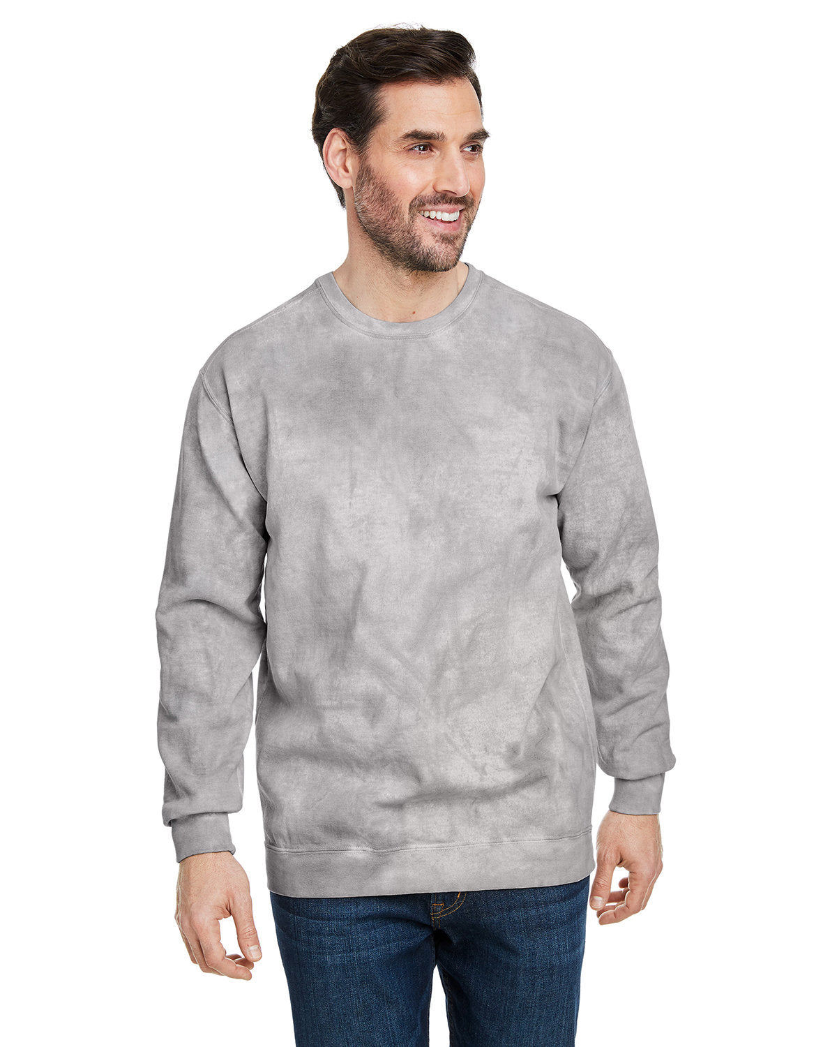 Adult Color Blast Crewneck Sweatshirt