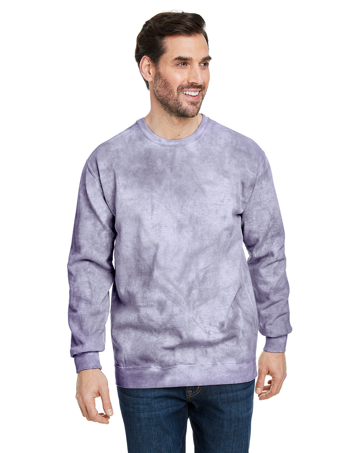 Adult Color Blast Crewneck Sweatshirt