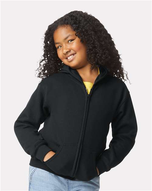 562 Heavy Blend™ Youth Full-Zip Hooded Sweatshirt